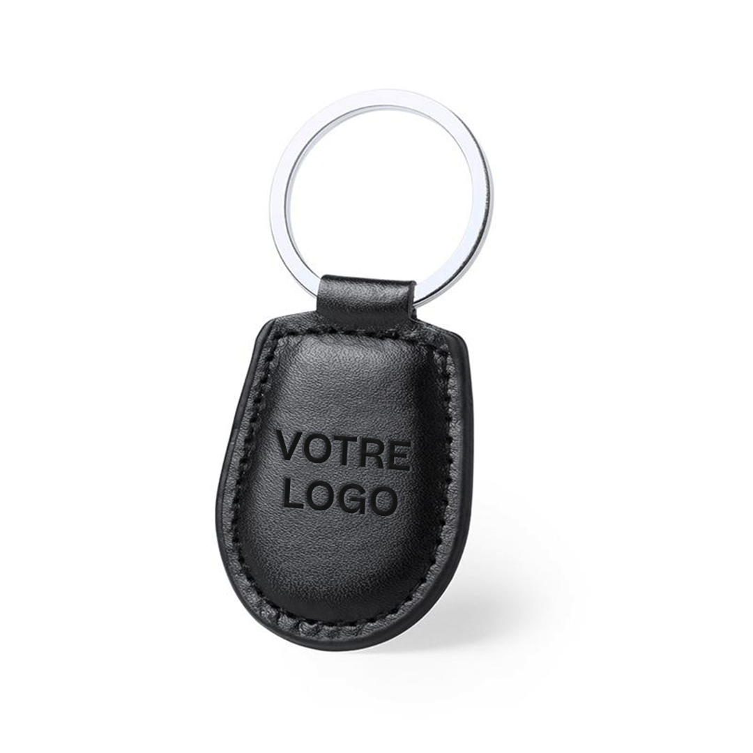 Porte-clefs similicuir <br> Personnalisé